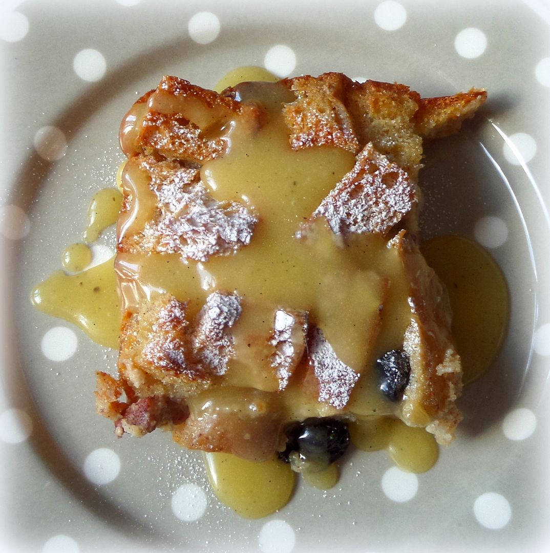 The English Kitchen Vanilla Sauced Bread Pudding